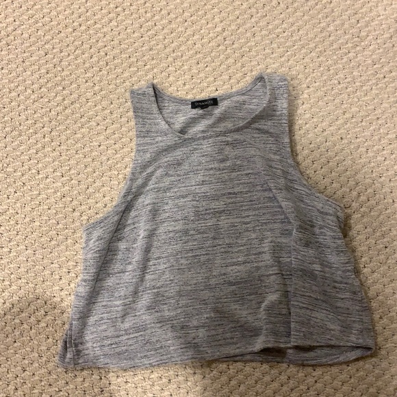 Grey halter neck tank top from Dynamite size M - Picture 1 of 3